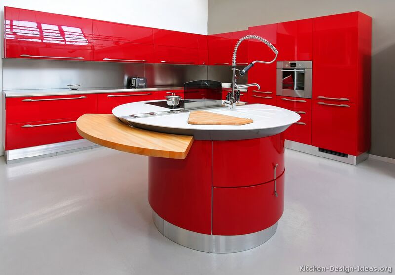 25 Full Colour Kitchen Sets Design Ideas